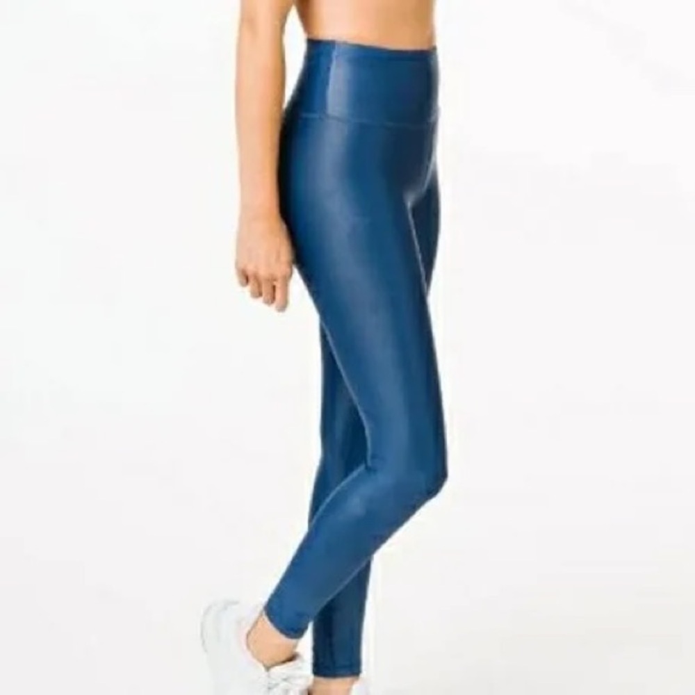 🌙Zyia active Blue High-Waisted Leggings (8-10)